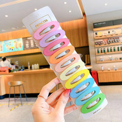 10pcs Sweet Snap Clip Bangs Y2K Hair Accessories
