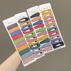 10pcs Sweet Snap Clip Bangs Y2K Hair Accessories