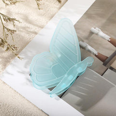 Jelly Butterfly Grip Clip Hair Accessories Frosted Spray