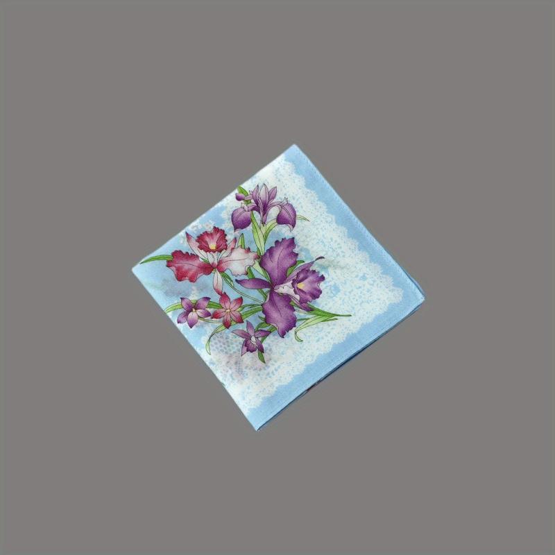 Women's Soft Handkerchief in Pink Purple