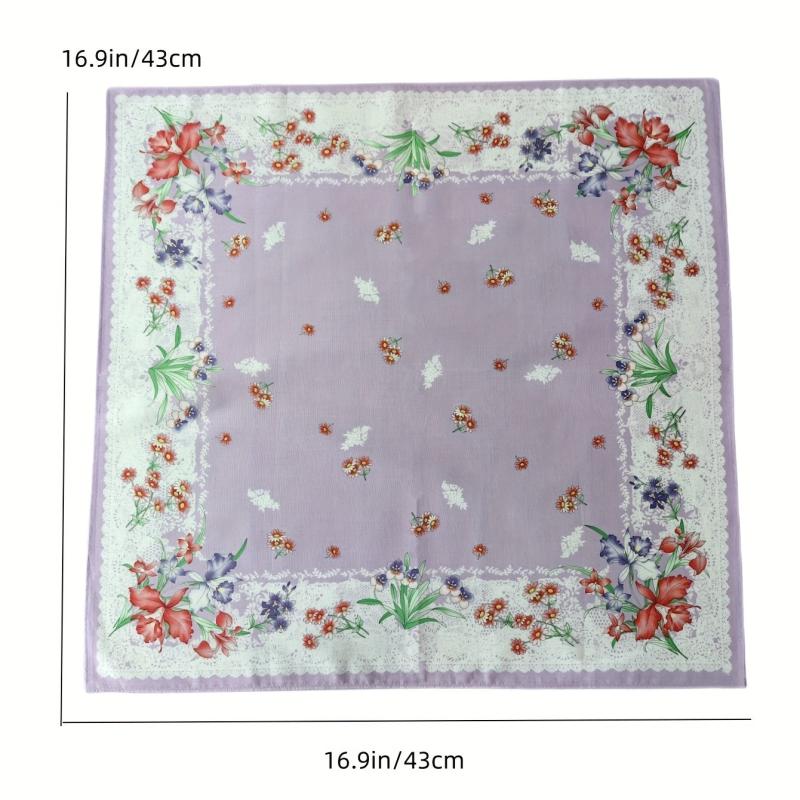 Women's Soft Handkerchief in Pink Purple