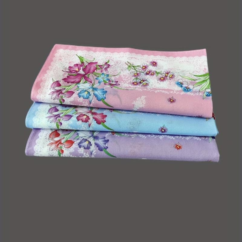 Women's Soft Handkerchief in Pink Purple
