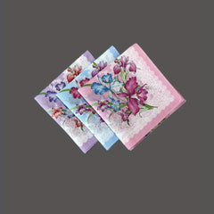Women's Soft Handkerchief in Pink Purple