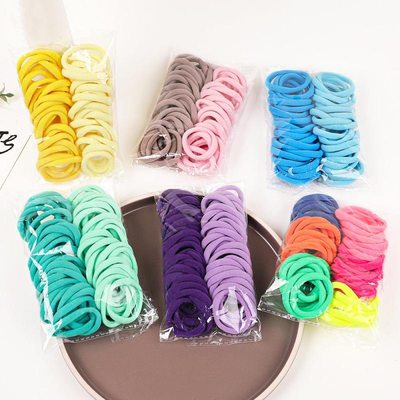 300PCS Hair Ties High Elasticity Hair Rope Accessories