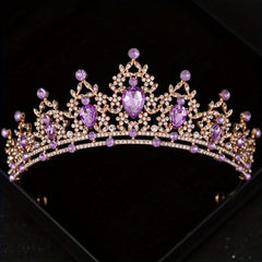 Rhinestone Crystal Crown Wedding Hair Accessory