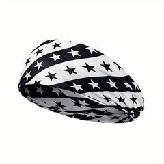 American Flag Headband Independence Elements Hair Band
