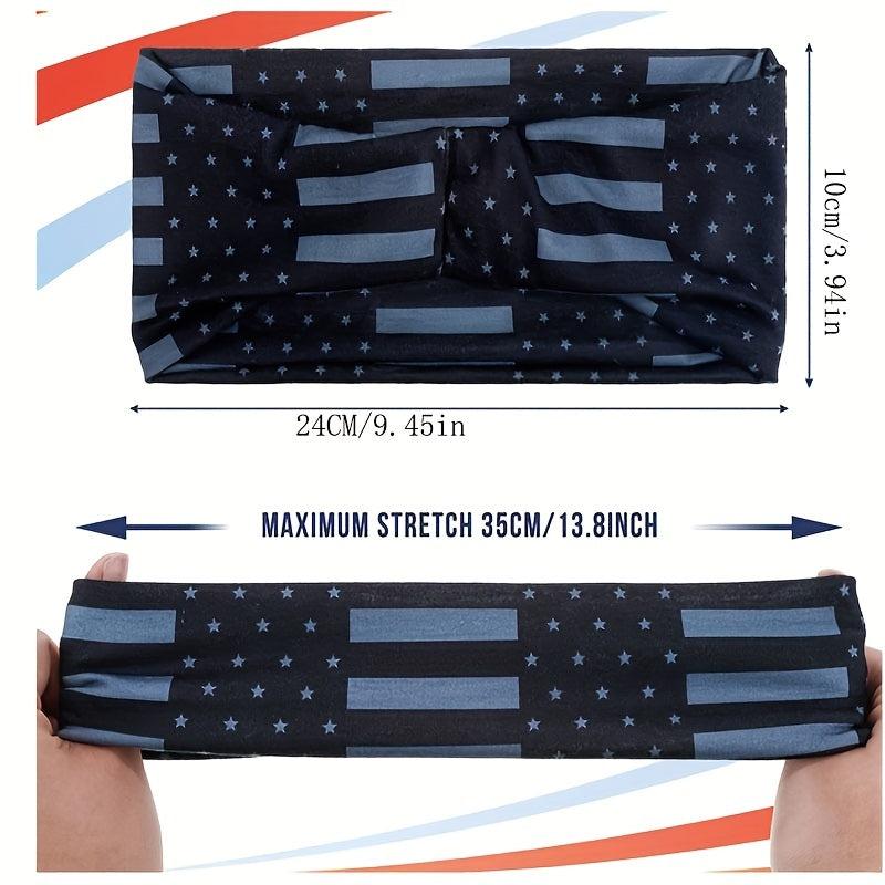 American Flag Headband Independence Elements Hair Band