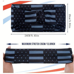 American Flag Headband Independence Elements Hair Band