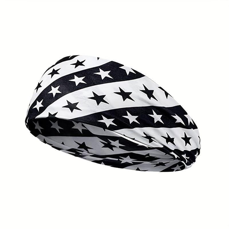 American Flag Headband Independence Elements Hair Band
