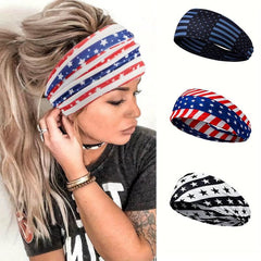 American Flag Headband Independence Elements Hair Band