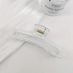 Enamel Hair Clip Solid Hair Accessory for Girls and Women