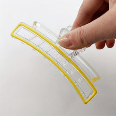 Enamel Hair Clip Solid Hair Accessory for Girls and Women