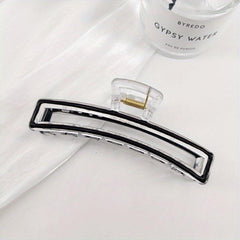 Enamel Hair Clip Solid Hair Accessory for Girls and Women