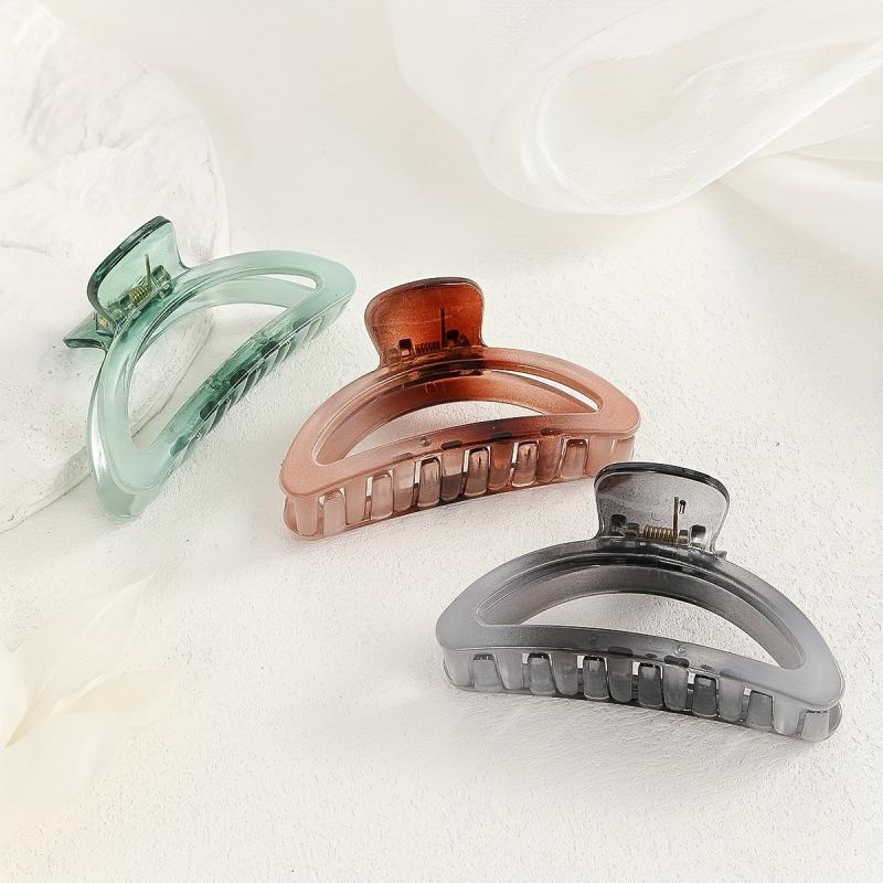 Gradient Hair Claw Shark Claw Ponytail Holder Hair Accessories