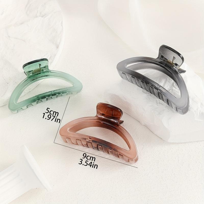 Gradient Hair Claw Shark Claw Ponytail Holder Hair Accessories