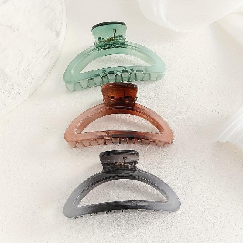Gradient Hair Claw Shark Claw Ponytail Holder Hair Accessories