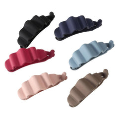 Colorful Duckbill Hair Clip, Frosted, Irregular Hair Pins