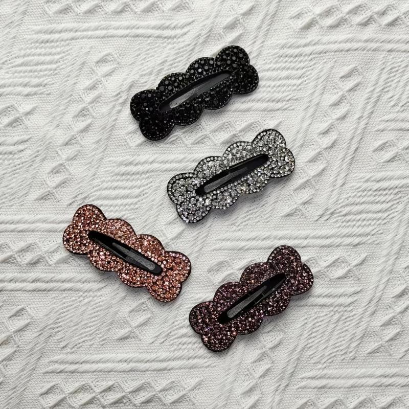 Rhinestone Hair Clip Snap Clip Side Clip Bangs Clip Head Jewelry Hair Accessorie