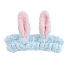 Bunny Ears Spa Headbands Elastic Headbands for Women Girls