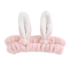 Bunny Ears Spa Headbands Elastic Headbands for Women Girls