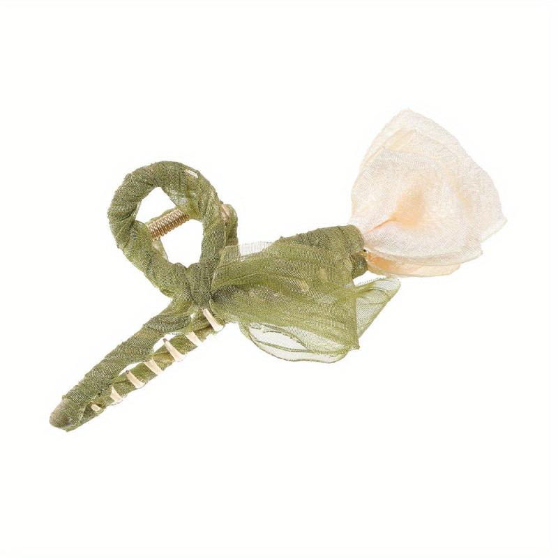 Tulip Flower Hair Claw Shark Claw Back Head Hair Accessories Large Female