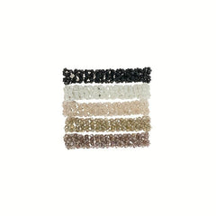 4pcs Rhinestone Decor Hair Clip Barrette Headwear