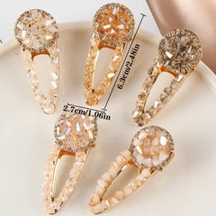 Sparkly Rhinestone Hair Clip for Side Hair Bang