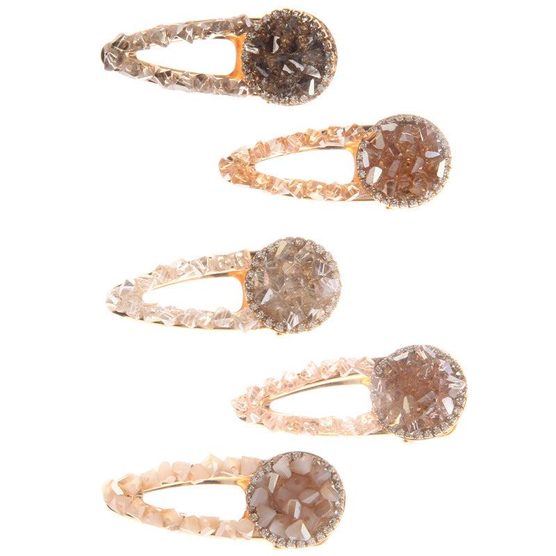 Sparkly Rhinestone Hair Clip for Side Hair Bang