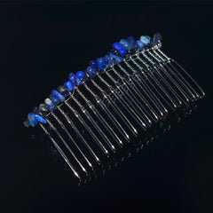 1oc Natural Stone Hair Comb Insert Comb Boho Style Hair Comb