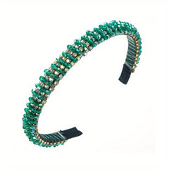 Colorful Beaded Headband Girls Hair Band Headdress