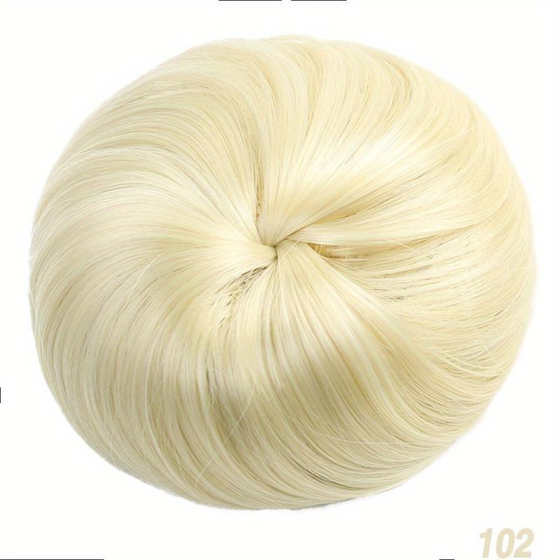 Synthetic Hair Curling Bun Elastic Band Extension
