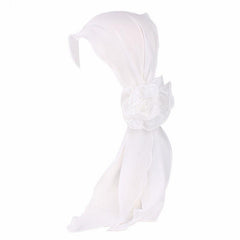 Women's Flower Streamer Hair Accessory Neck Scarf Headband