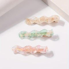 Wave Shape Plastic Hair Clip Duck Billed Clip Hair Accessories For Women