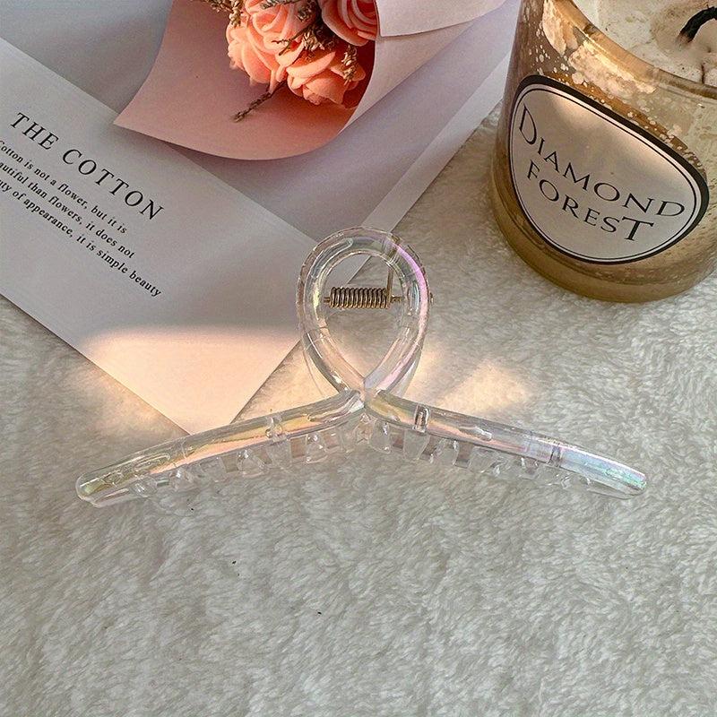 Geometric Hair Claw Clips Bowknot Heart Shaped Hair Pins