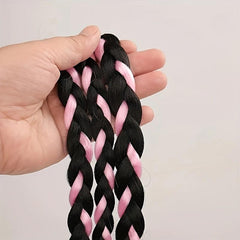 Y2K Boxing Braid Wig Sweet Twist Braid Double Ponytail