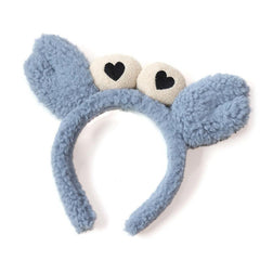 Red Crab Claw Headband Head Hoop For Bath Skin Care Makeup