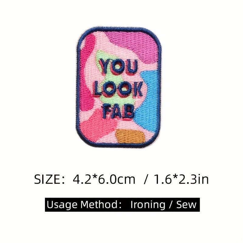 Embroidery Stickers Hat Sign Decoration DIY Accessories