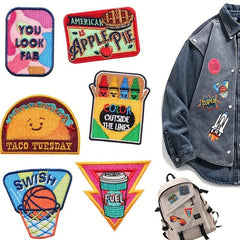 Embroidery Stickers Hat Sign Decoration DIY Accessories