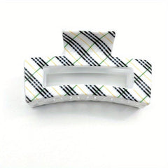 Large Square Hollow Hair Claw Vintage Hair Accessories