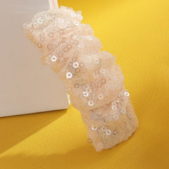 Sequin Decor Hair Clip Shining Mesh Snap Clip Headwear