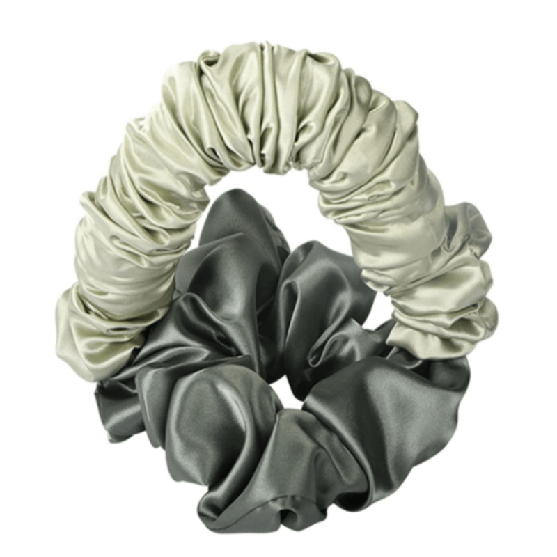 Silk Pleated Hair Tie Ponytail Holder Hair Accessory