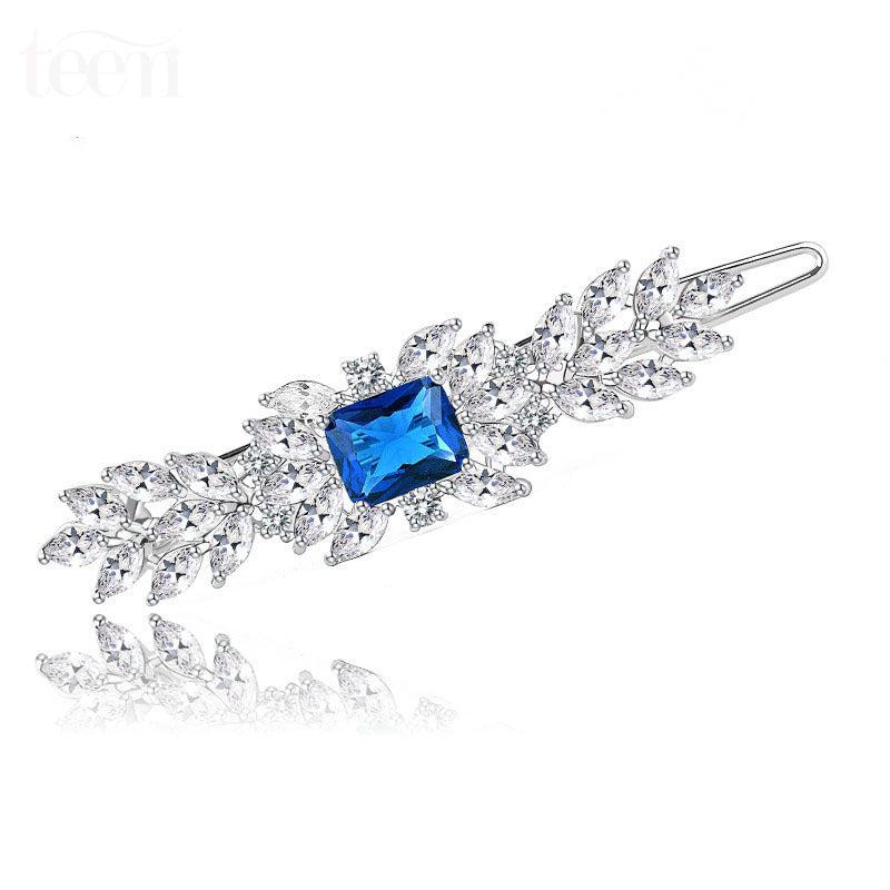Zircon Hair Clip Side Clip Bangs Clip Head Jewelry Hair Accessories