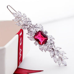 Zircon Hair Clip Side Clip Bangs Clip Head Jewelry Hair Accessories