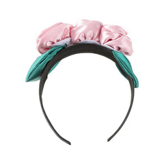 Bohemian Fabric Rose Headband Hair Hoops for Women