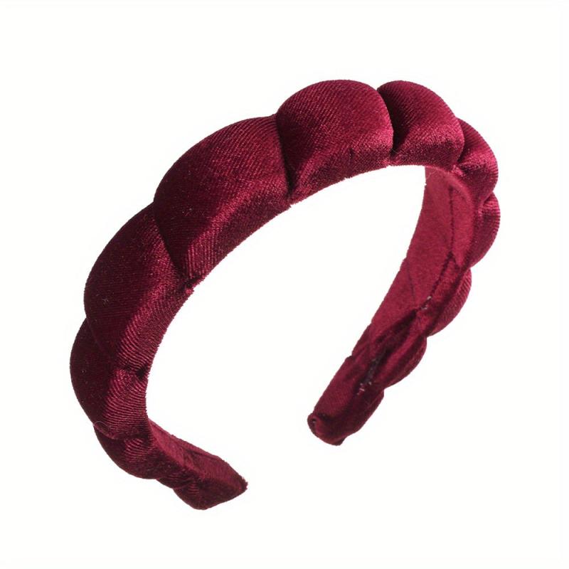 Soft Sponge Hair Band Solid Hair Accessories For Women