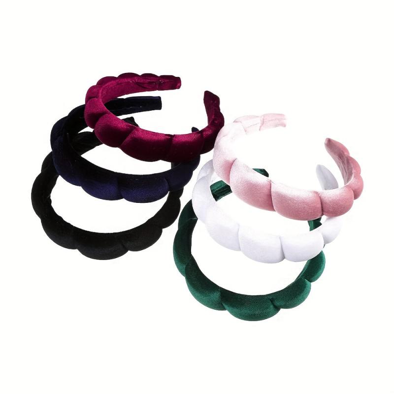Soft Sponge Hair Band Solid Hair Accessories For Women