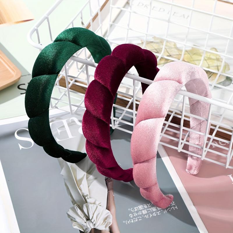 Soft Sponge Hair Band Solid Hair Accessories For Women