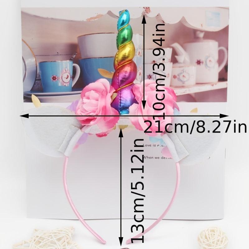 Unicorn Headband Kids Birthday Party Hair Accessory
