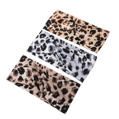3pcs Leopard Pattern Headband Wide Headband For Women Girls