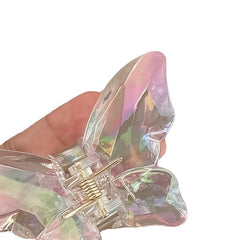 Y2K Holographic Butterfly Hair Claw Clip